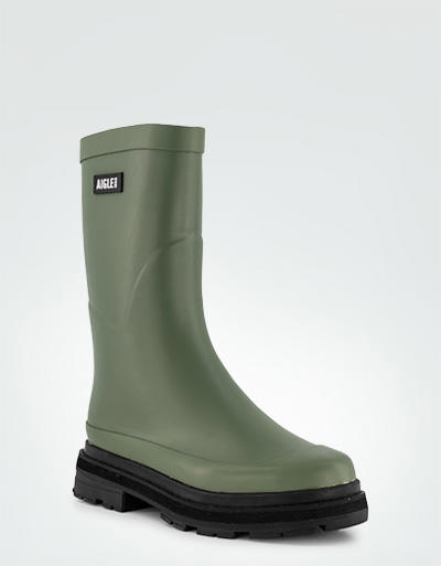 Aigle Damen Schuhe Mid Rain olivine NA072 Image 2