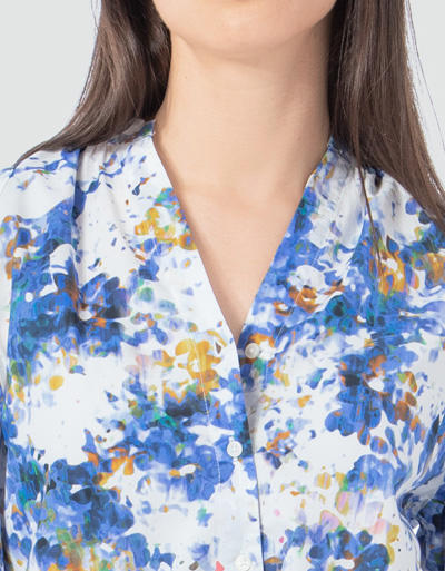 Marc O'Polo Damen Bluse 302 0884 42137/A96 Image 2