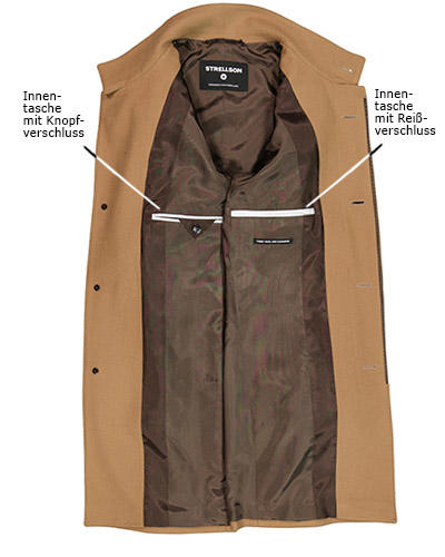 Strellson Mantel New Broadway 30039140/270 | herrenausstatter.de  