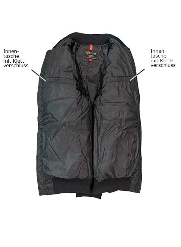 ALPHA INDUSTRIES Bomber MA-1 Puffer 138116/03 Image 2