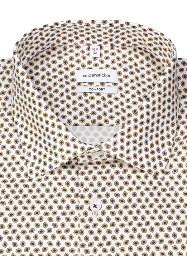 Seidensticker Abito A Camicia Donna Blu Scuro - Maniche Lunghe, Taglio Sciancrato, Colletto Moderno, In Cotone Jersey Facile Da Stirare, Regular Fit, Oeko-Tex 100