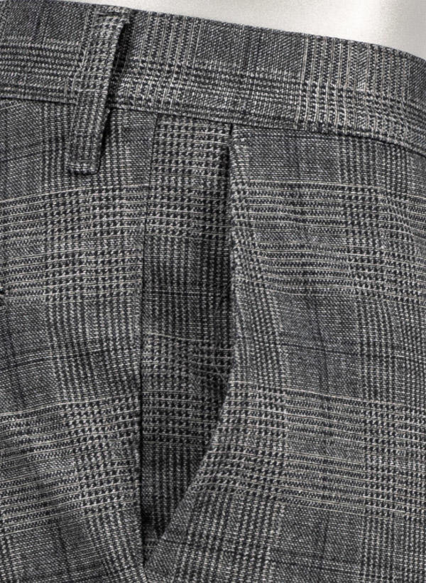 Alberto Slim Fit Rob Glencheck Jersey 35361641/089 Image 4