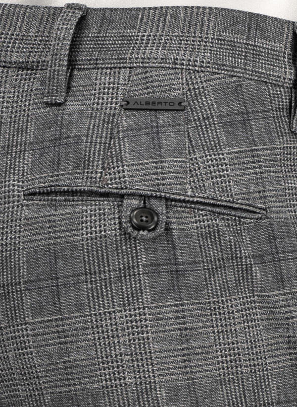 Alberto Slim Fit Rob Glencheck Jersey 35361641/089 Image 5