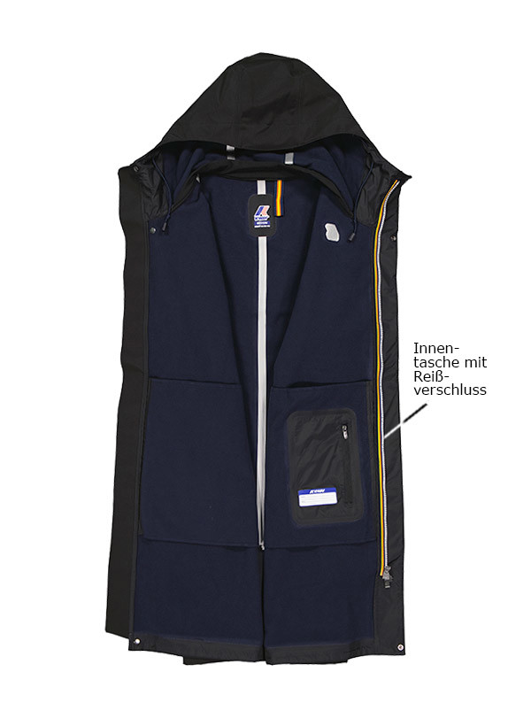 K-WAY Jacke Thomas Bonded Vislon K21372W/A3C Image 1
