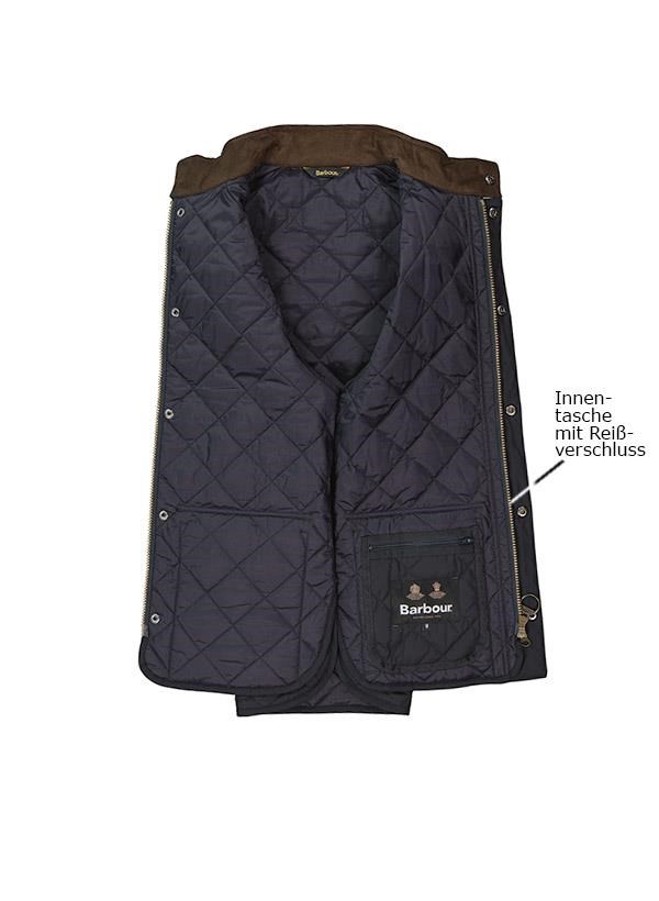 Barbour Weste Lowerdale navy MGI0042NY71 Image 2