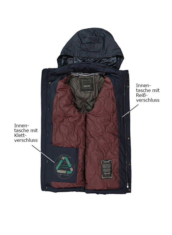 GEOX Jacke Vincit M3620G/T2951/F1624 | herrenausstatter.de 
