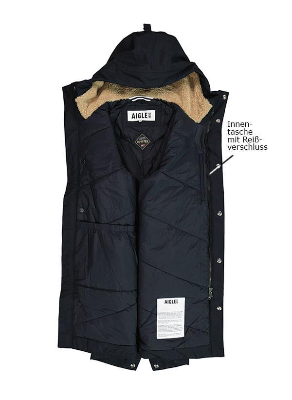 Aigle Jacke MOUI026 noir AQ171 Image 2