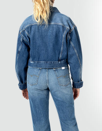 Replay, Jeansjacke in kurzer Länge