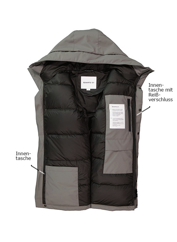 Quartz Co. Jacke Grant 31215F/steel grey Image 2