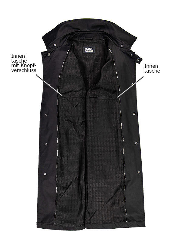 KARL LAGERFELD Mantel 455082/0/541553/990 | herrenausstatter.de  