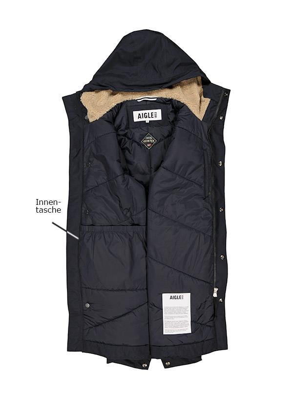 Aigle Parka MOUI026 noir AQ171 Image 2