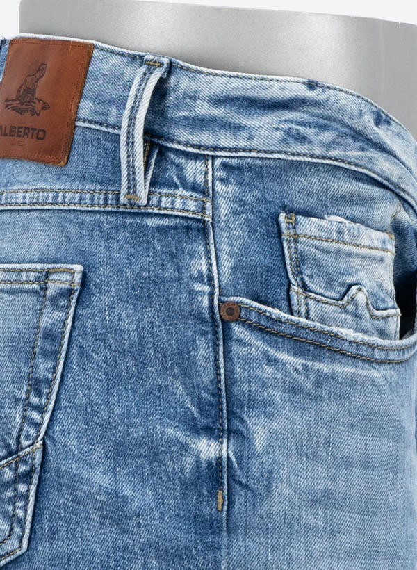 Alberto Tapered Fit Slipe Org. Denim 68391294/839 Image 5