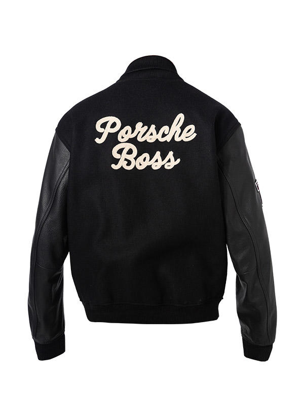 BOSS Black, Collegejacke, schwarz