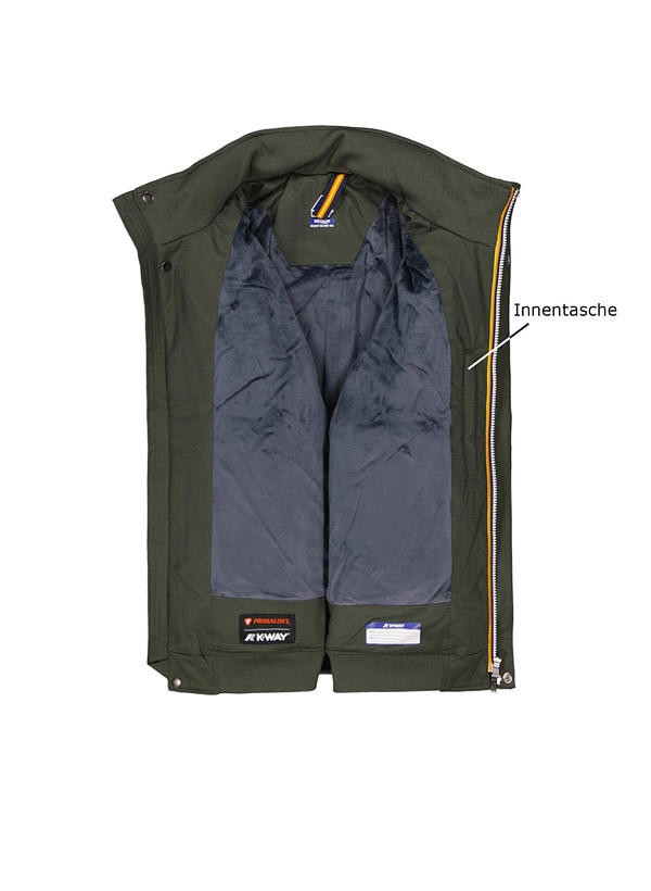 K-WAY Jacke Amaury Twill Marmotta K8133EW/AL7 Image 2