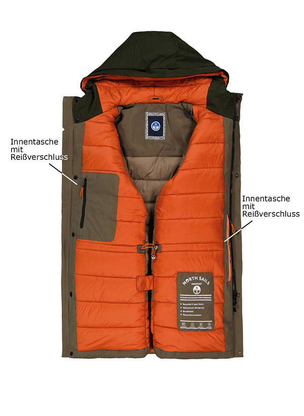 NORTH SAILS Parka 603323-000/C001 Image 2
