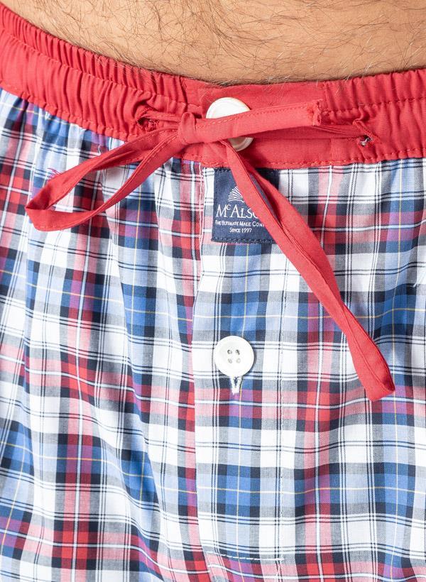 MC ALSON Pyjamahose P5062/rot-blau-weiß Image 1