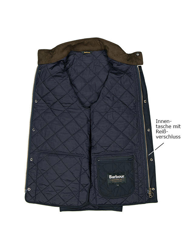 Barbour Weste Lowerdale Gile navy MGI0245NY71 Image 2