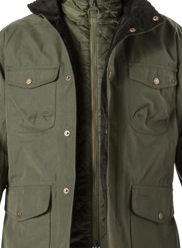 Barbour Jacke Ogston olive MWB1086OL91 Image 3