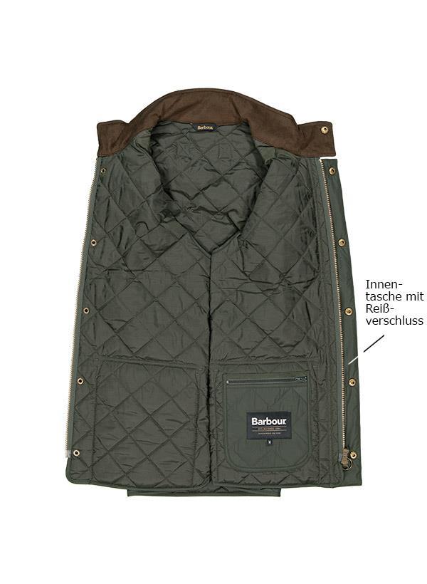 Barbour Weste Lowerdale Gile sage MGI0245GN71 Image 2