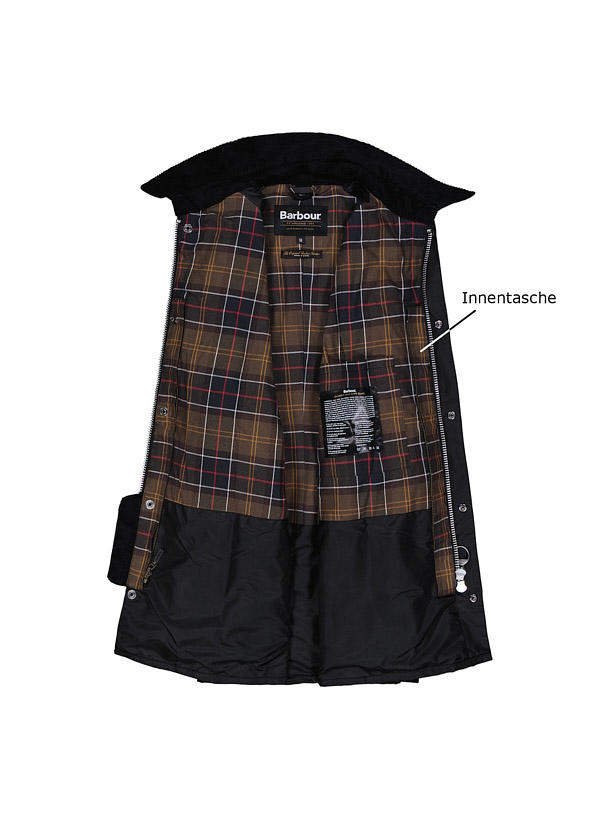Barbour Jacke Ashby Wax black MWX0339BK72 Image 2
