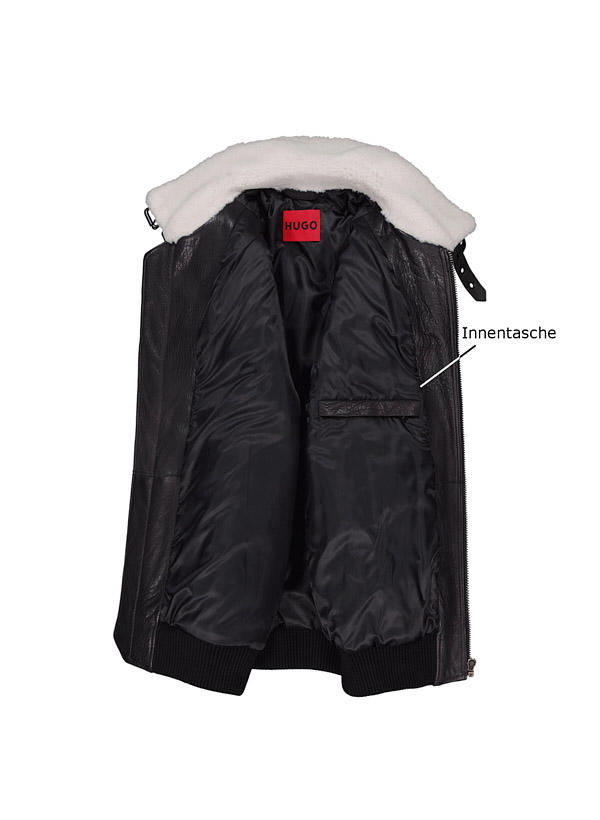 HUGO Lederjacke Loran 50521030/001 Image 2
