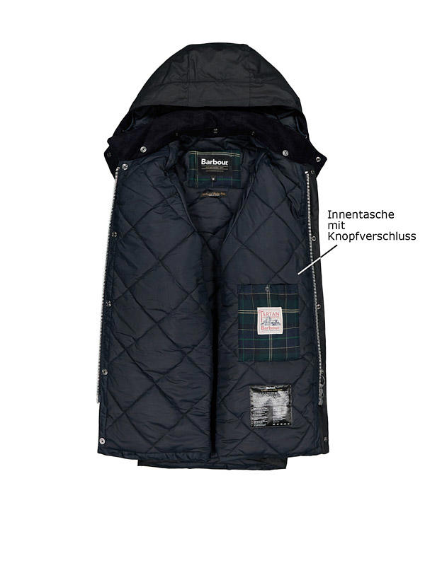 Barbour Jacke Mod Beaufort navy MWX2347NY92 Image 2