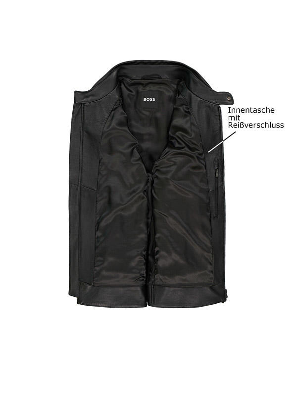 BOSS Black Lederjacke Mansell 50532475/001 Image 2