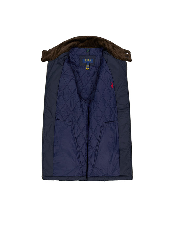 Thumbnail - Polo Ralph Lauren Herren Steppjacke blau unifarben