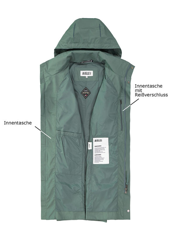 Aigle Jacke MOUT003 aloe BC196 Image 2