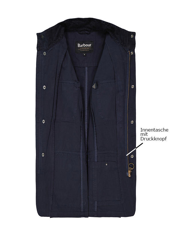 Barbour Jacke Casual Ogston navy MCA1039NY51 Image 2