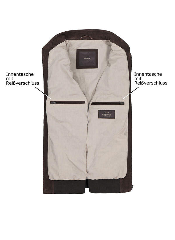 Windsor Lederjacke Borello3-L 1300160/80000508/205 Image 2