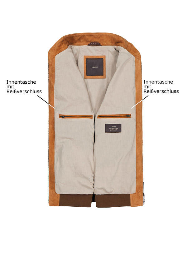 Windsor Lederjacke Borello3-L 1300160/80000508/252 Image 2