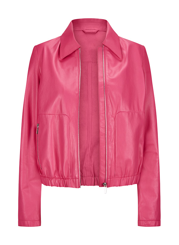 Biker Jacket Lederjacke Rose Ava Lederjacke Rosa Only Trueprodigy