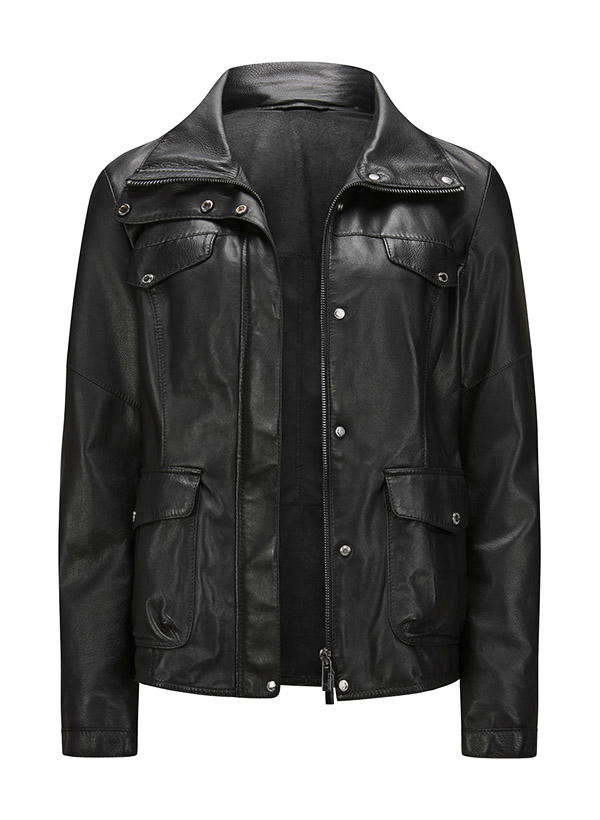 MILESTONE Damen Lederjacke Peggy 511096/41480/99 Image 1