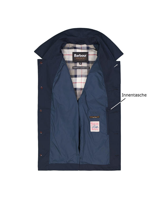 Barbour Jacke Short Rokig Wp navy MWB1130NY71 Image 2
