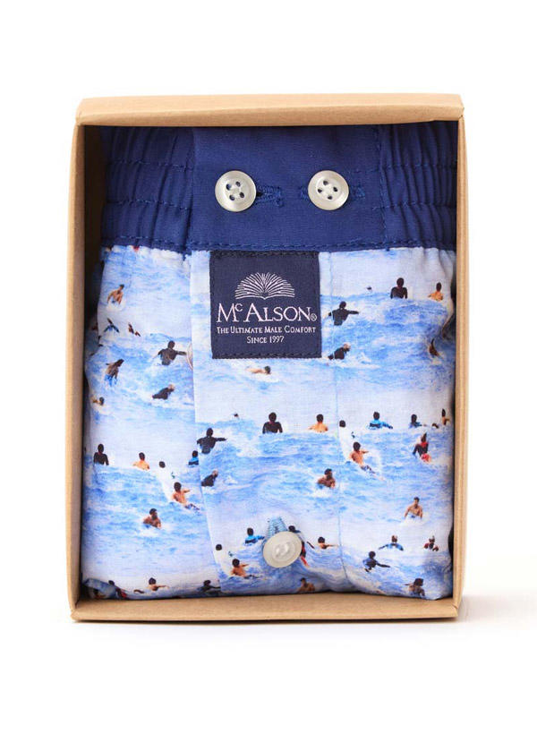 MC ALSON Boxershorts 5137/blau Image 1