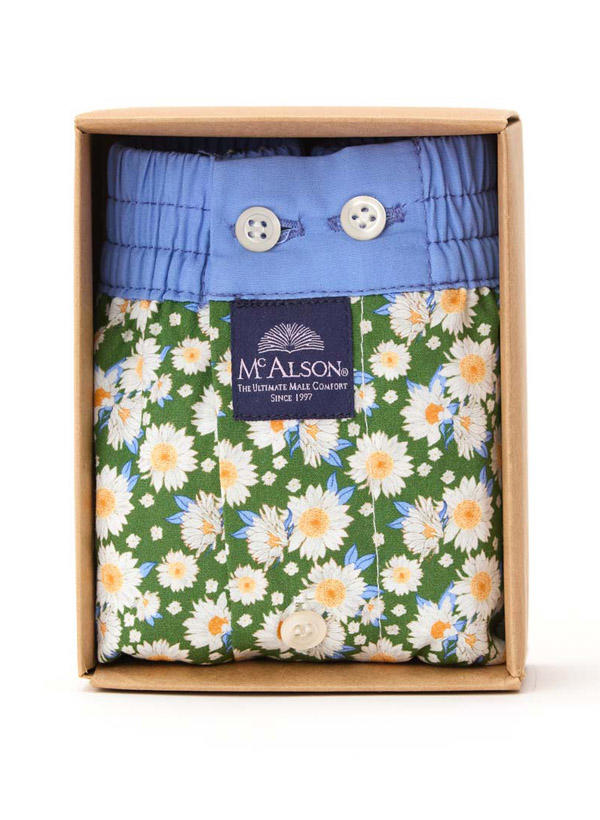 MC ALSON Boxershorts 5168/grün Image 1