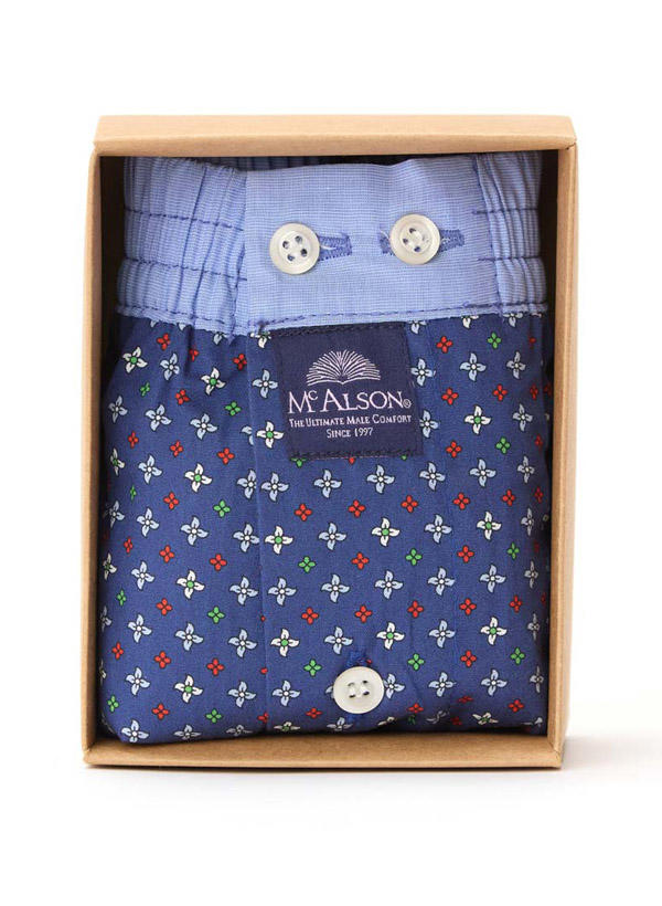 MC ALSON Boxershorts 5166/dunkelblau Image 1