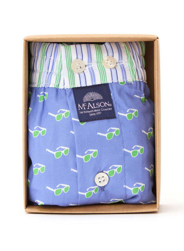 MC ALSON Boxershorts 5162/blau Image 1