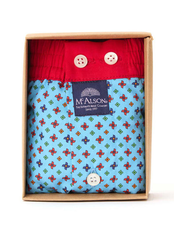 MC ALSON Boxershorts 5167/blau Image 1