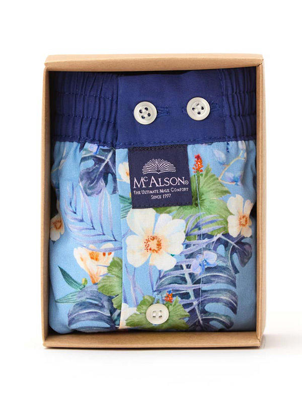 MC ALSON Boxershorts 5147/blau Image 1