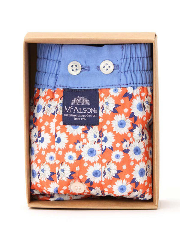 MC ALSON Boxershorts 5170/orange Image 1