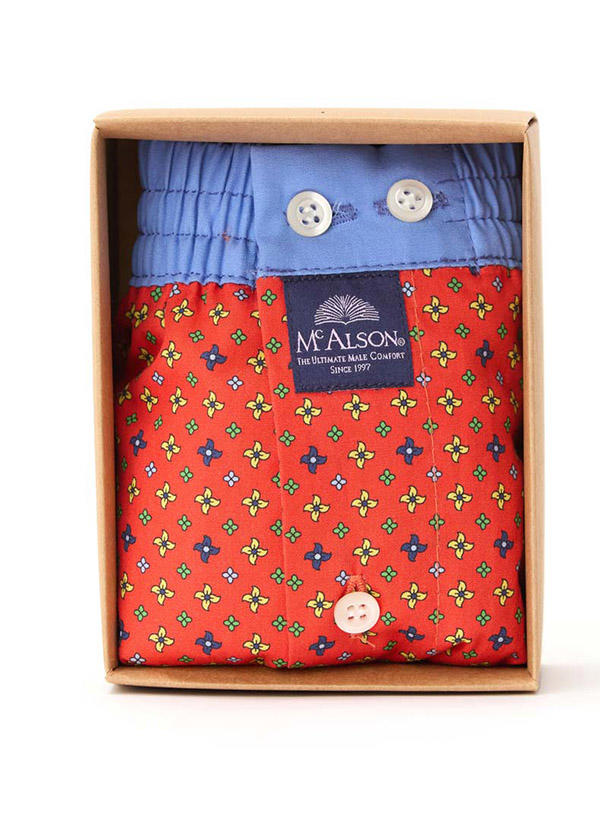 MC ALSON Boxershorts 5165/rot Image 1