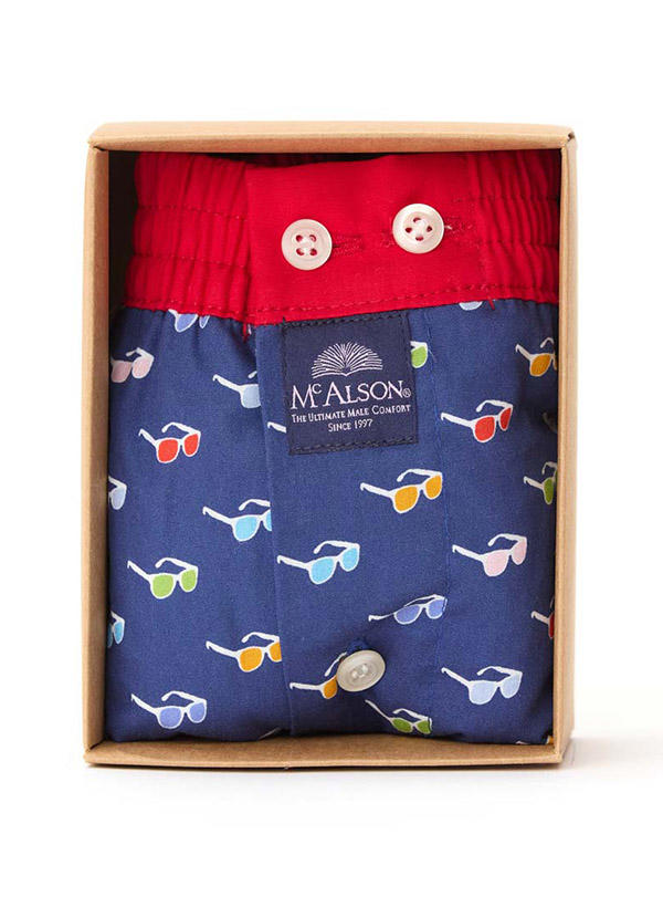 MC ALSON Boxershorts 5161/dunkelblau Image 1