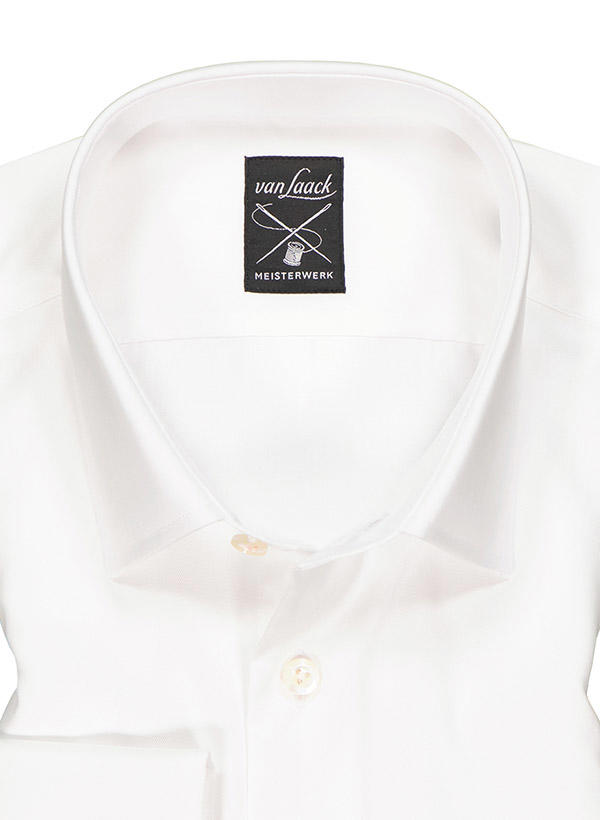 Van Laack Edle Rollkragenpullover Van Laack, Hemd VL-RET-DSFN, Weiß