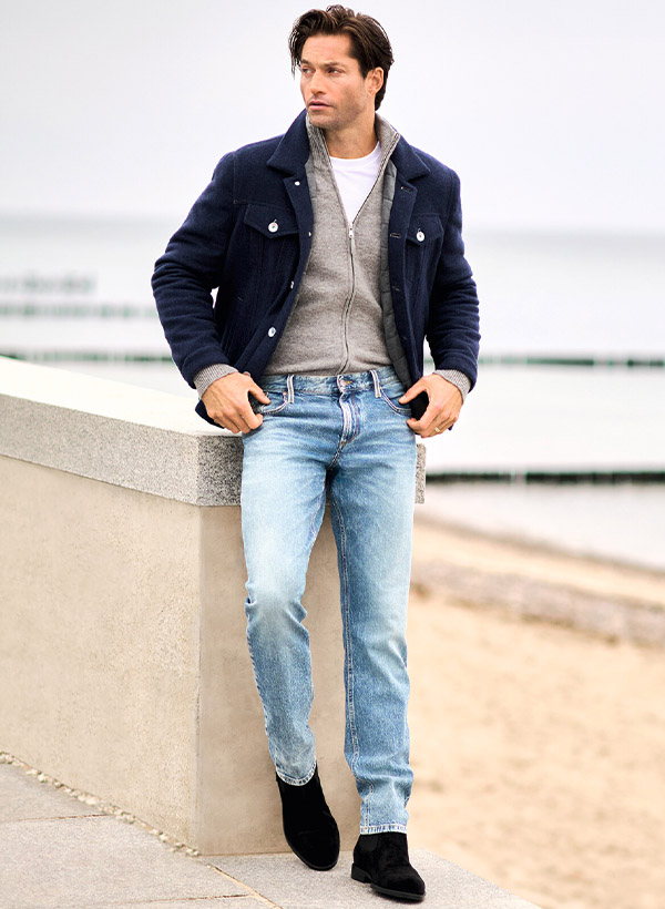 Alberto Tapered Fit Slipe Vintage 68371369/820 Image 6