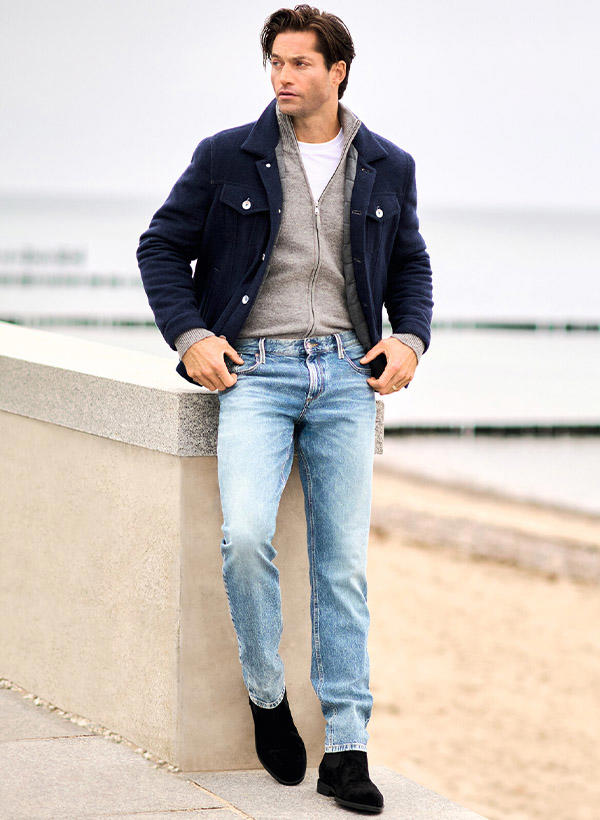 Alberto Tapered Fit Slipe Vintage 68371369/820 Image 7