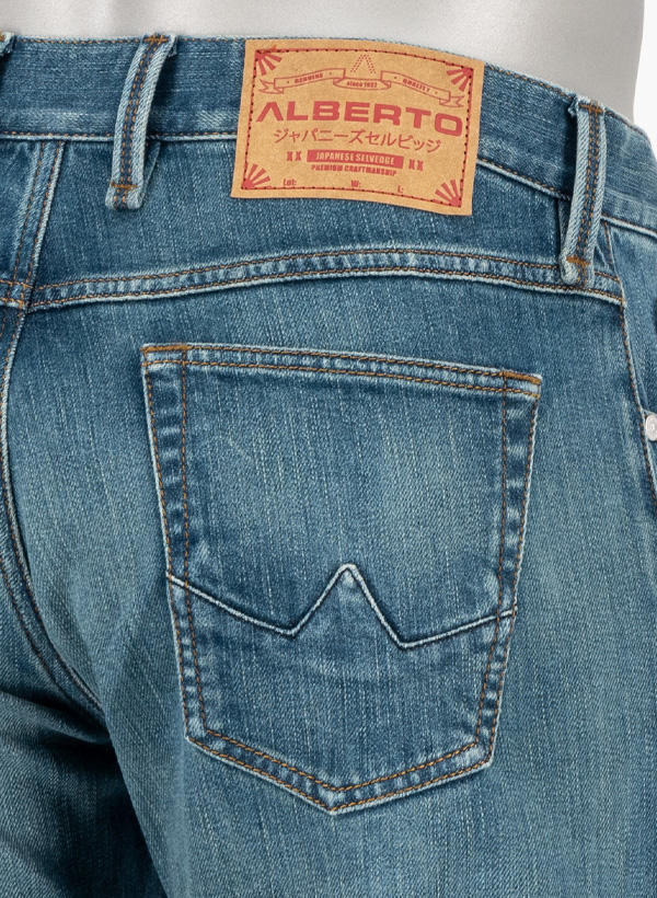 Alberto Tapered Fit Slipe Japan Denim 69491468/880 Image 5