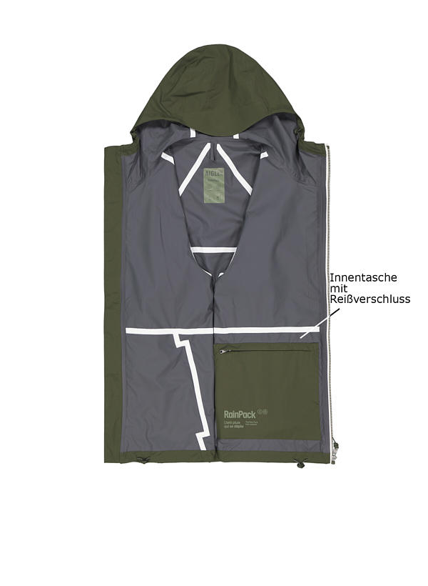 Aigle Jacke Rainpack 70 avocat BH083 Image 2