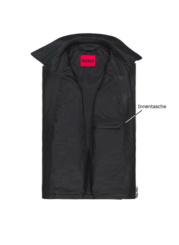 HUGO Lederjacke Larkot 50530812/001 Image 2